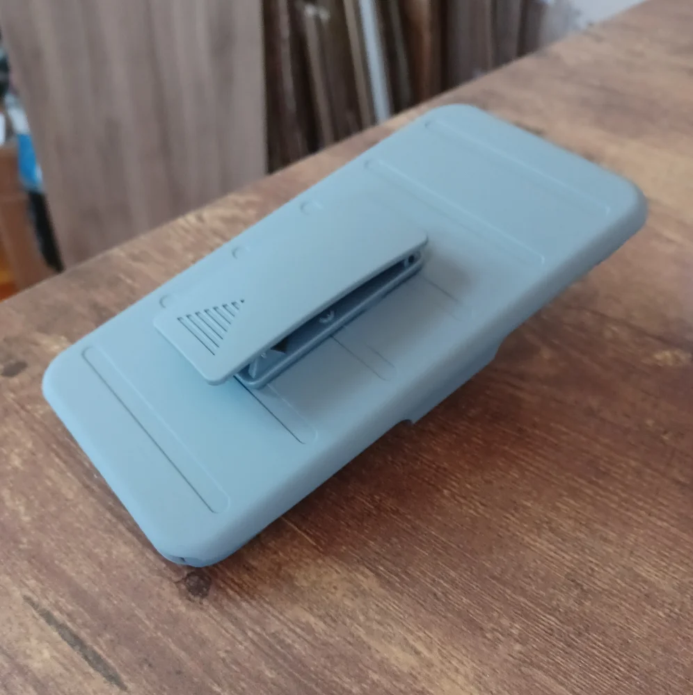 ACE TEAH gray phone case w/ holster